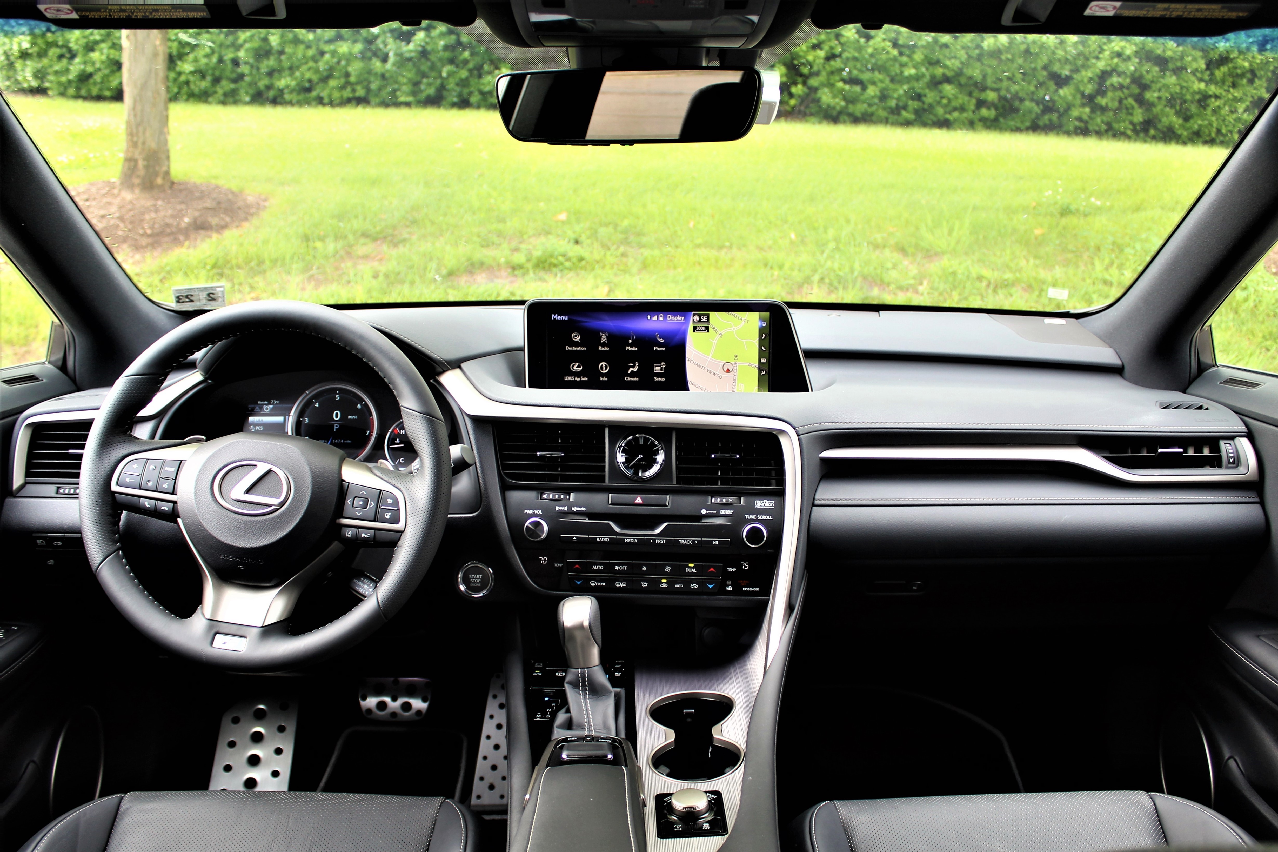 Lexus RX 350 F-Sport-Dash-Colonial-Roads