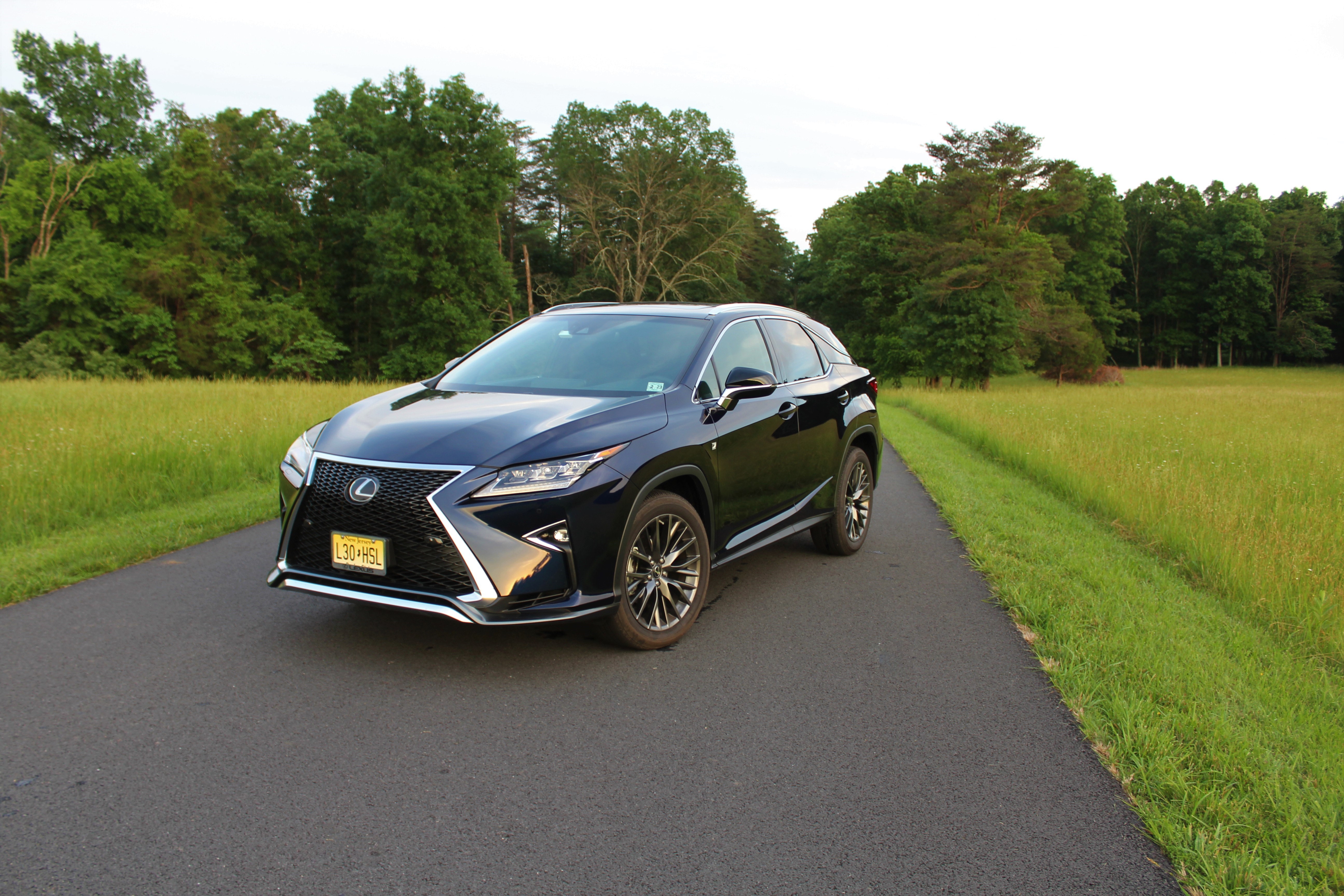 Lexus RX 350 F-Sport-Front-Driver-Colonial-Roads