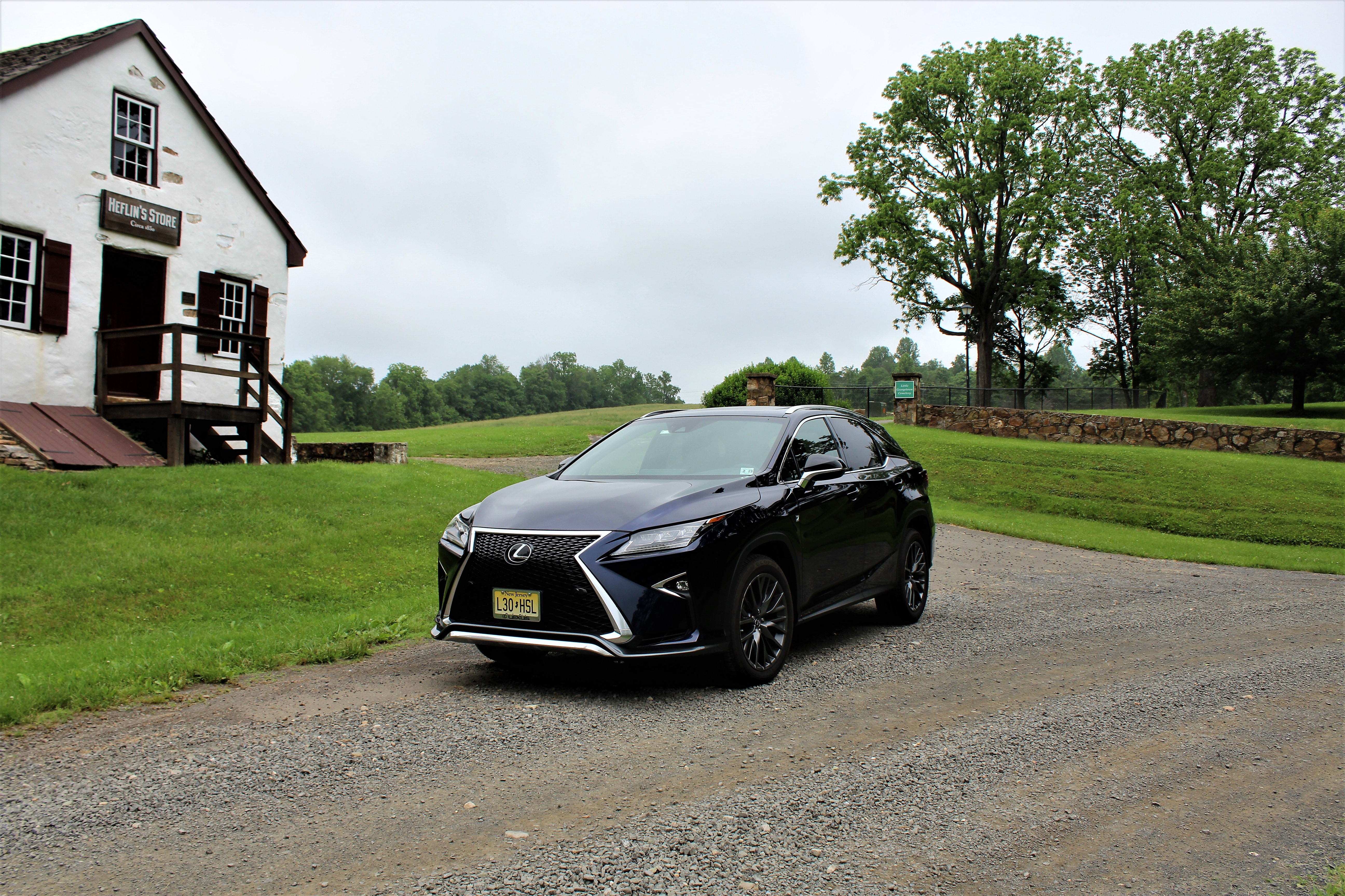 Lexus RX 350 F-Sport-Front-House-Colonial-Roads