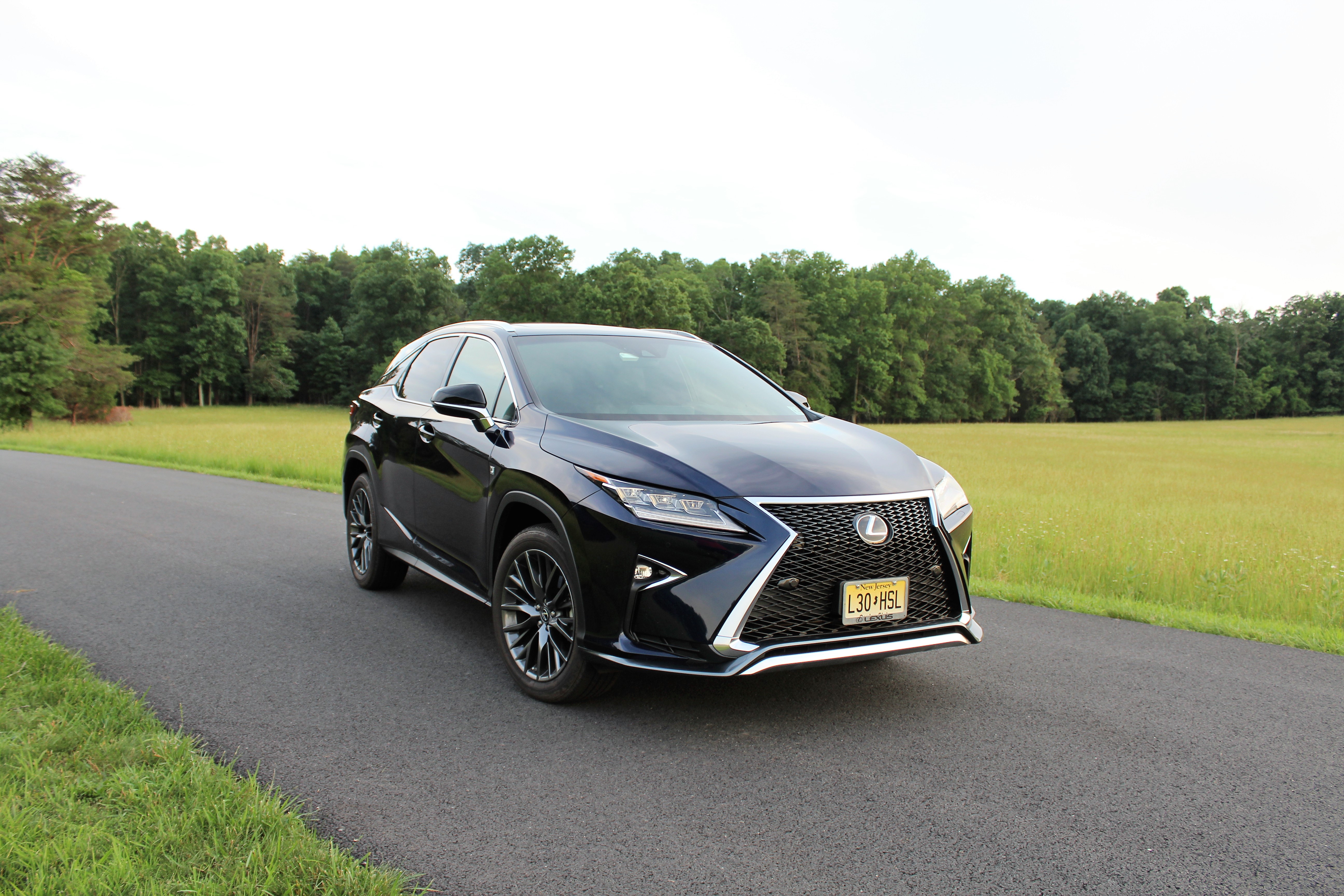 Lexus RX 350 F-Sport-Front-Pass-Colonial-Roads